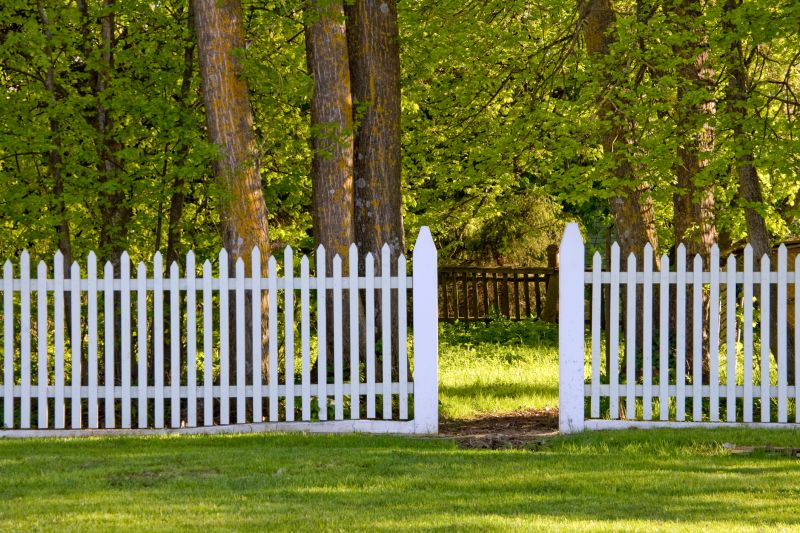 Picket Fence with Gate