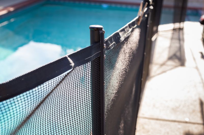 Wide Mesh Pool Fence