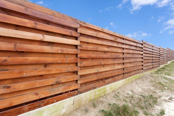 Cedar Fence Assembly